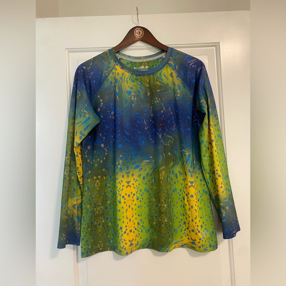 Long Sleeve Reel Legends Mahi Shirt